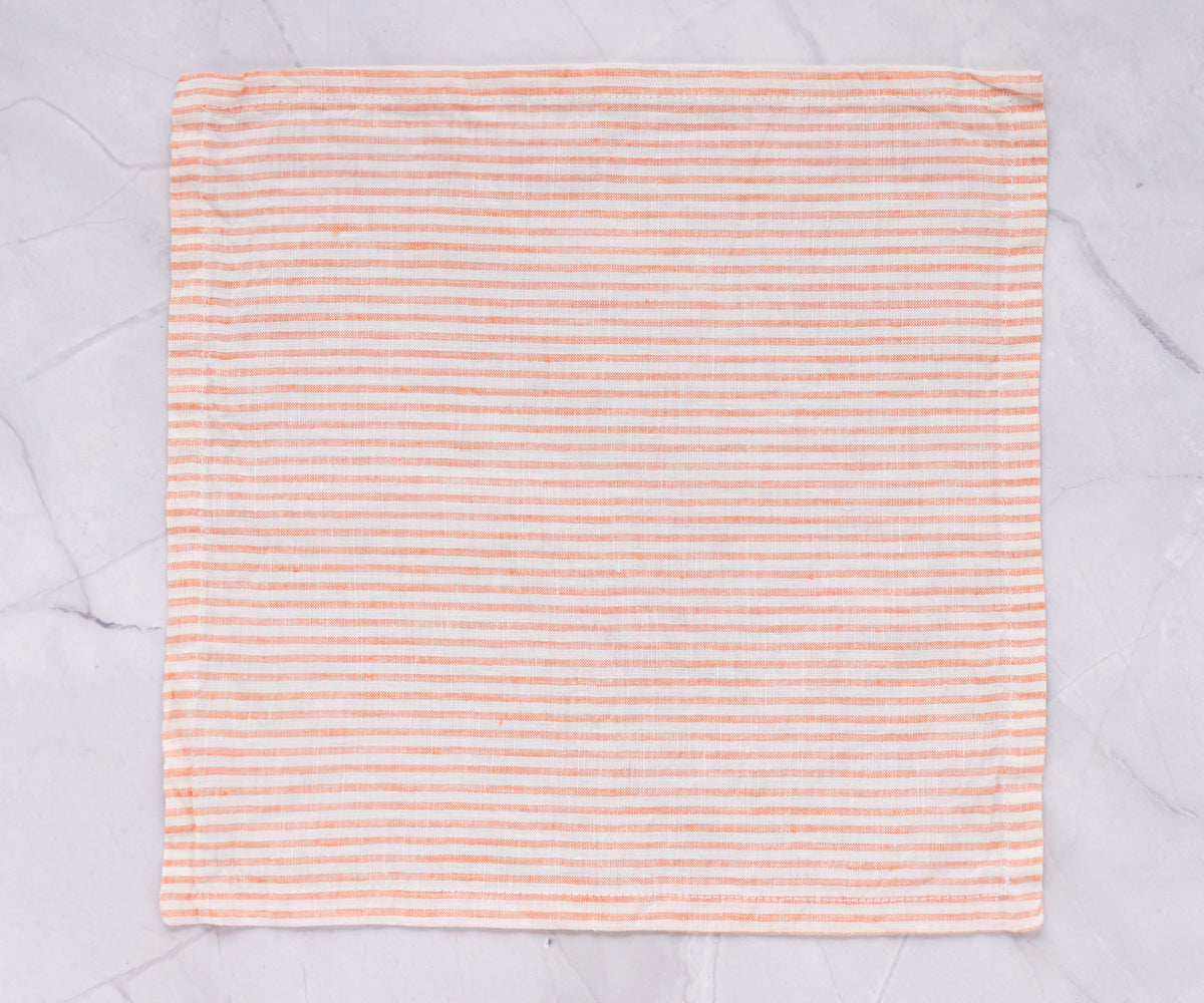 Linen Striped Napkins