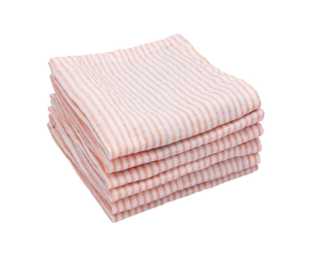 Linen Striped Napkins