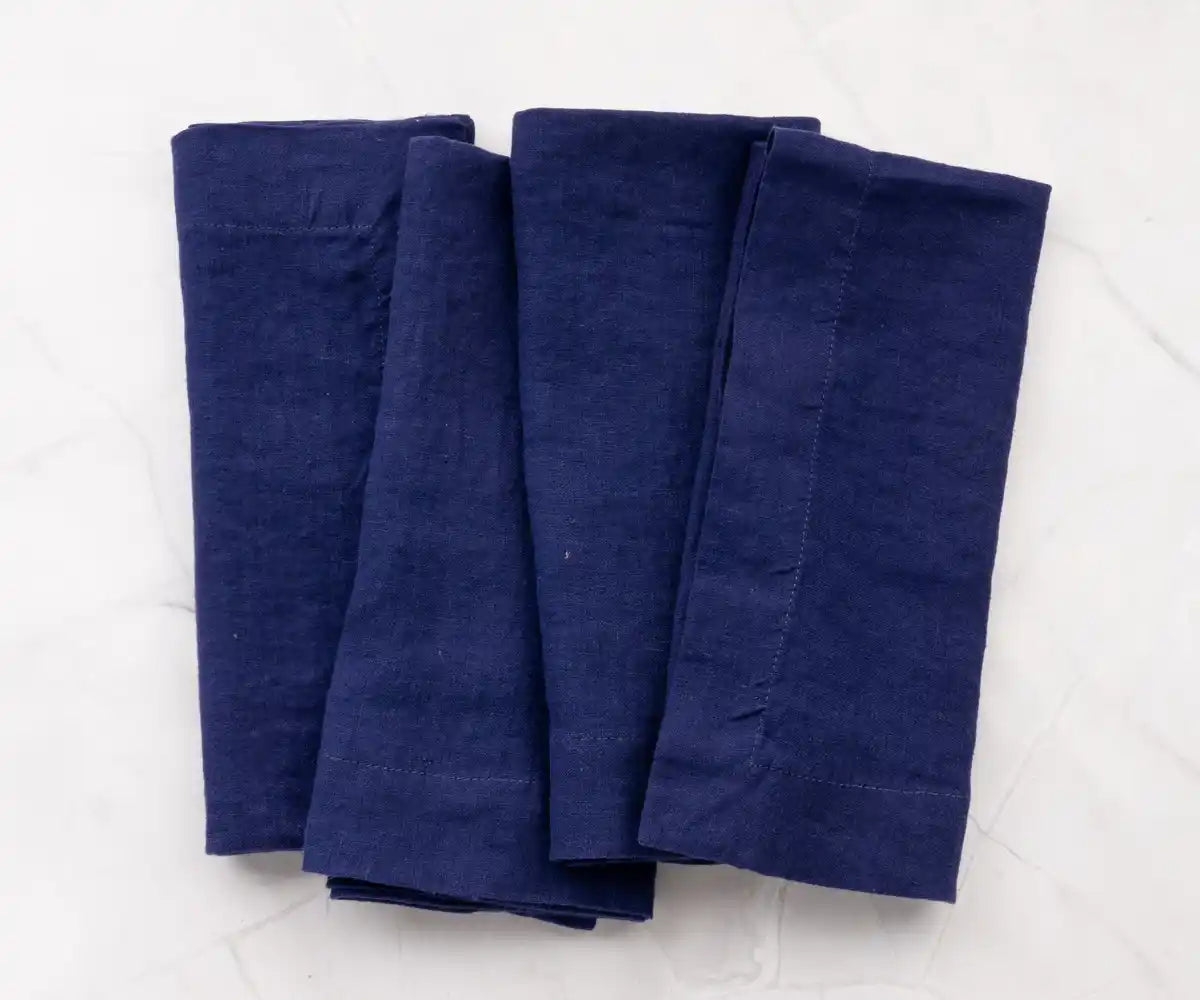 Cocktail Napkins - 100% Pure Linen