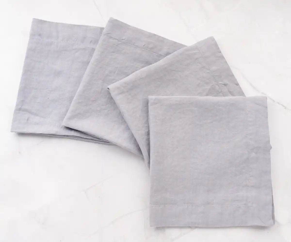 Cocktail Napkins - 100% Pure Linen