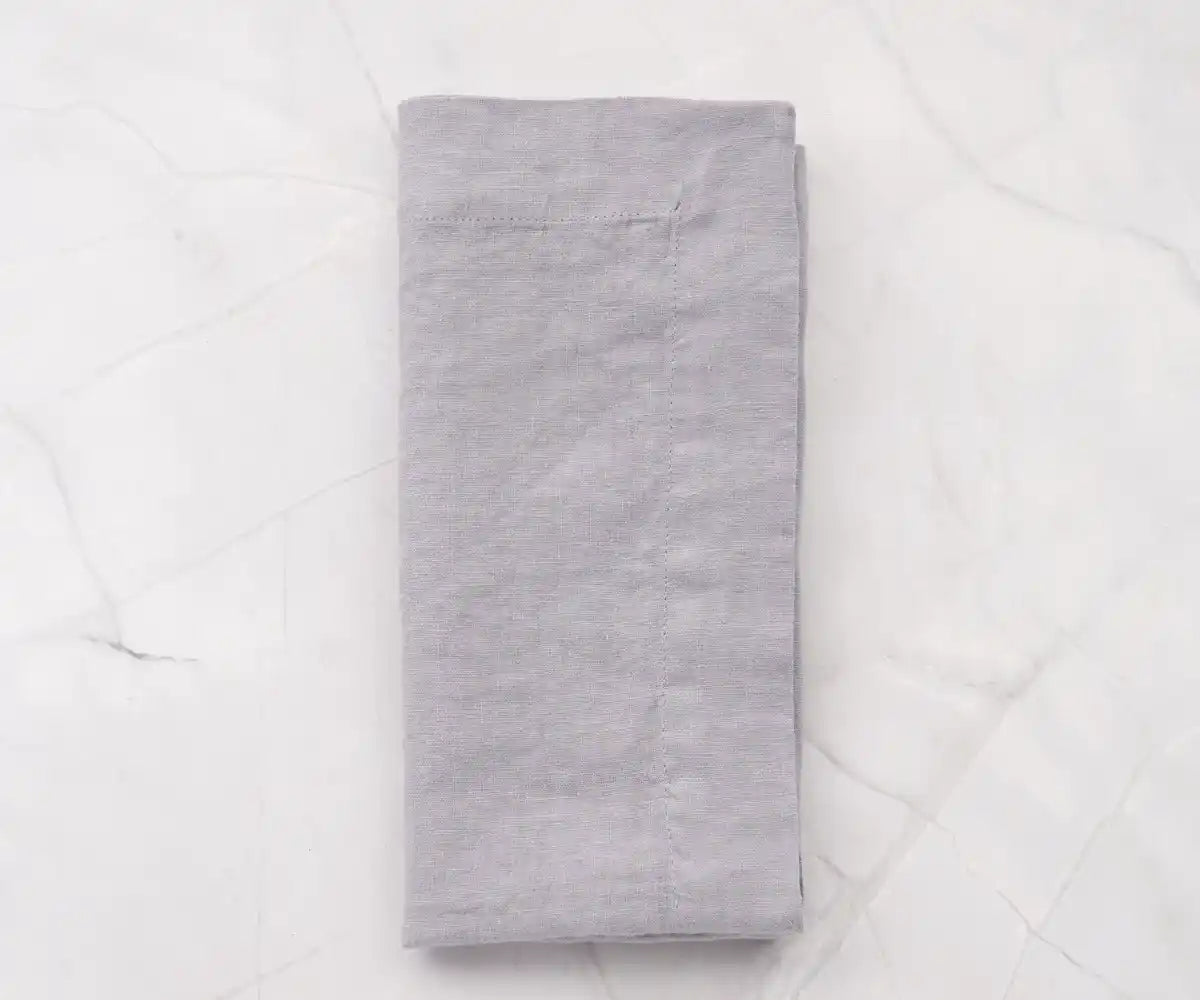 Gray Linen Napkins
