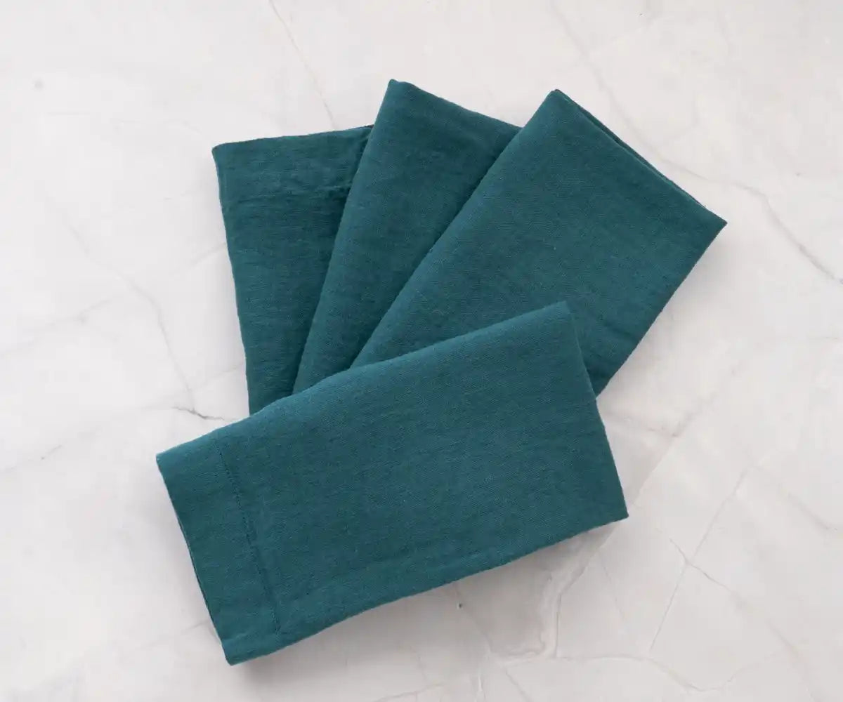Cocktail Napkins - 100% Pure Linen