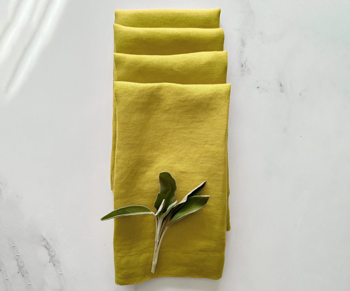 Pear Linen Napkins