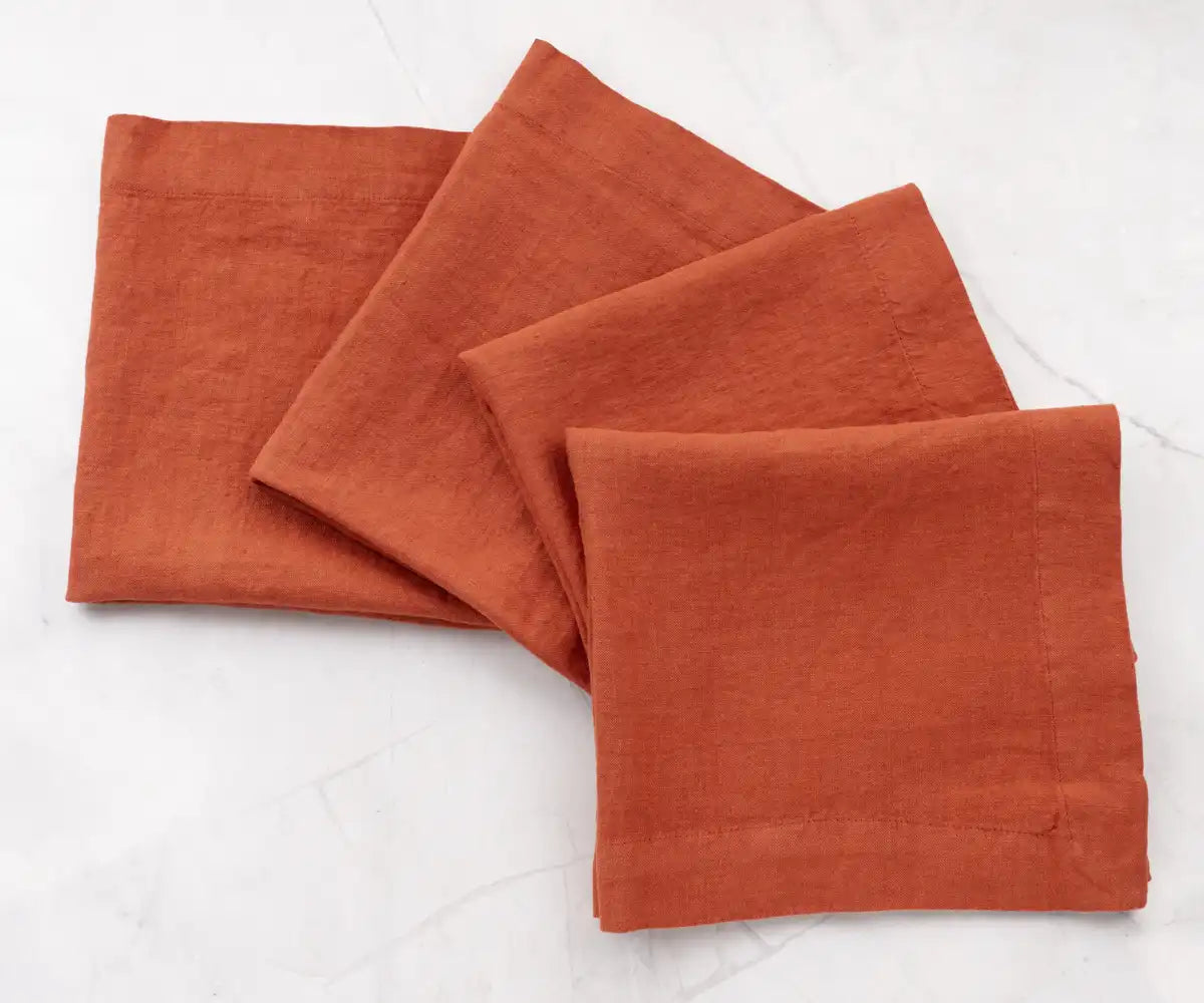 Burnt Orange Napkins