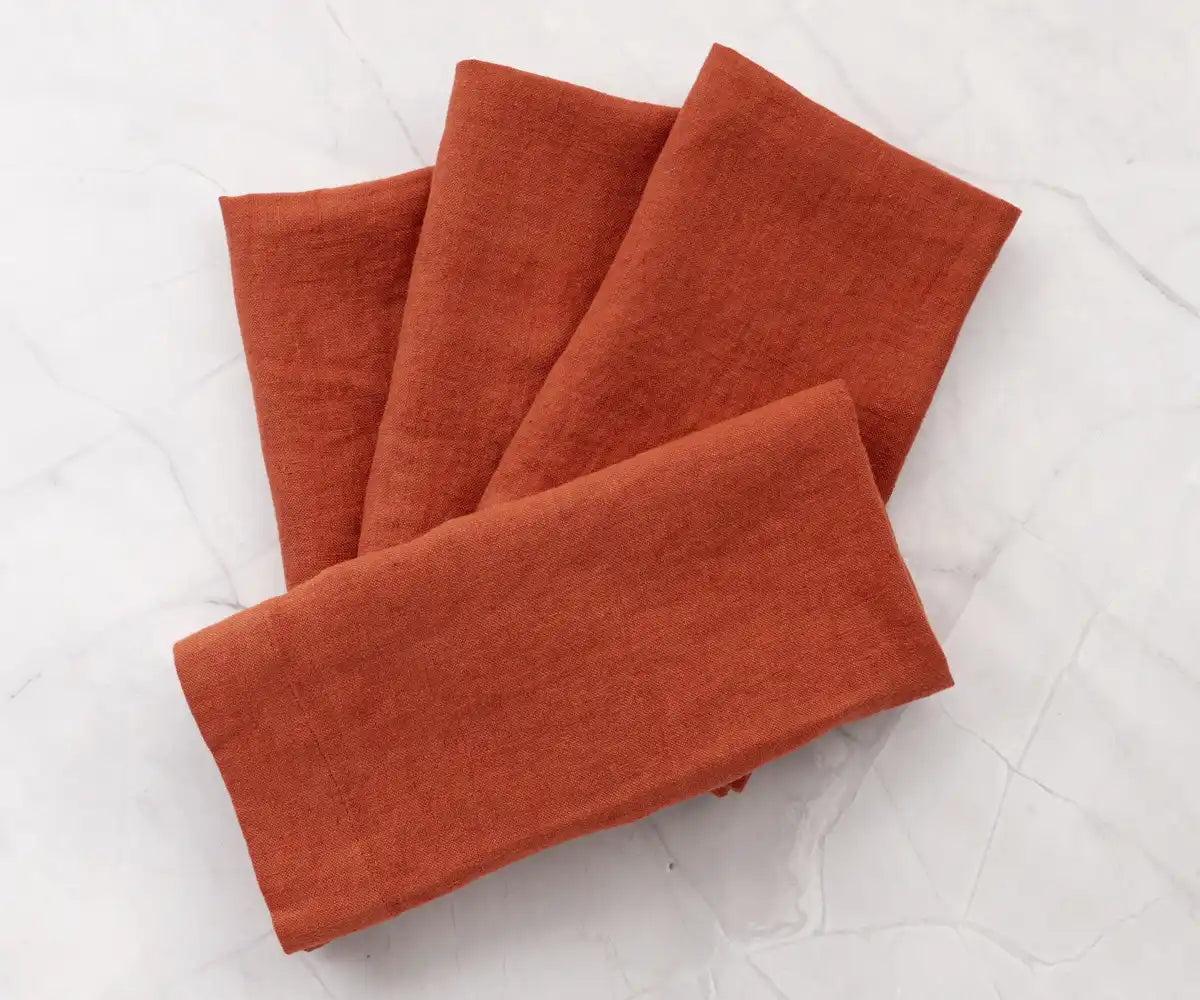 Burnt Orange Napkins