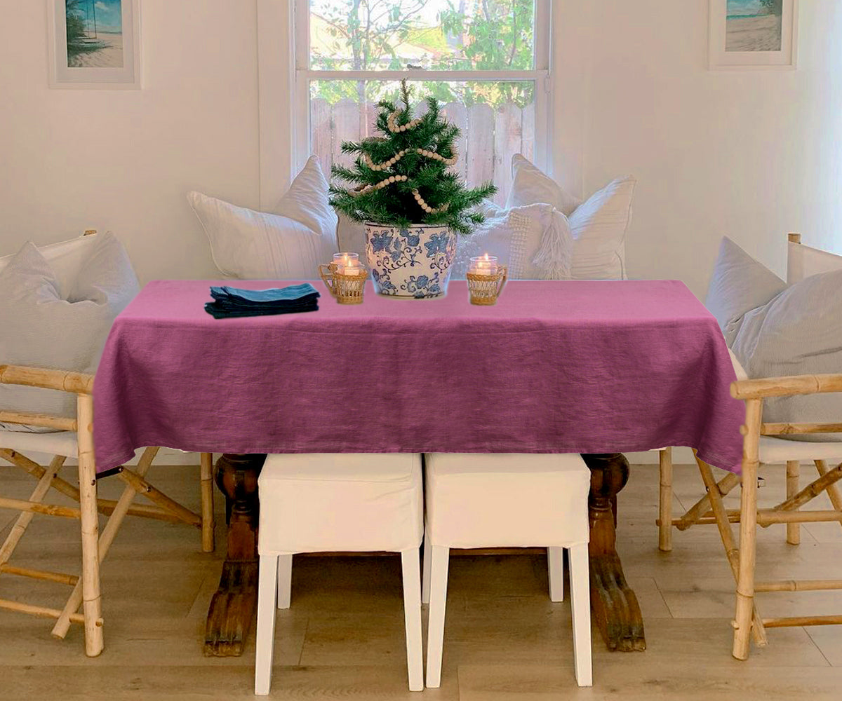 Solid Table Linens