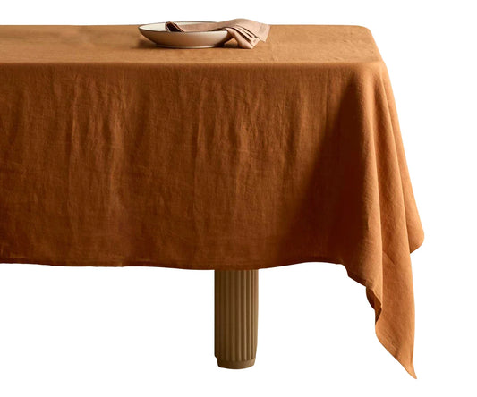 European Tablecloths - Terrocotta
