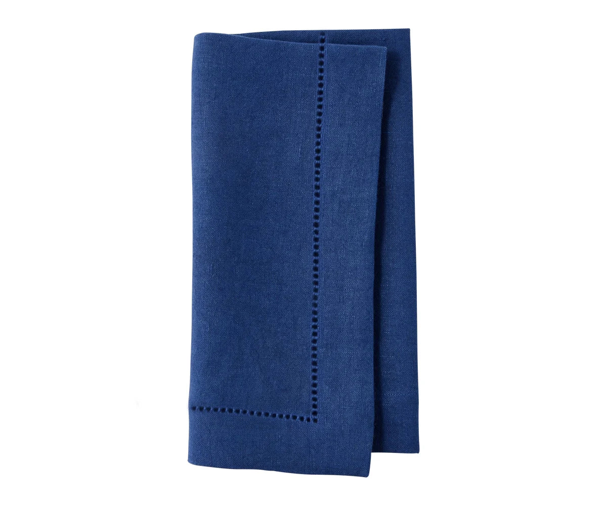 Navy Blue Linen Napkins