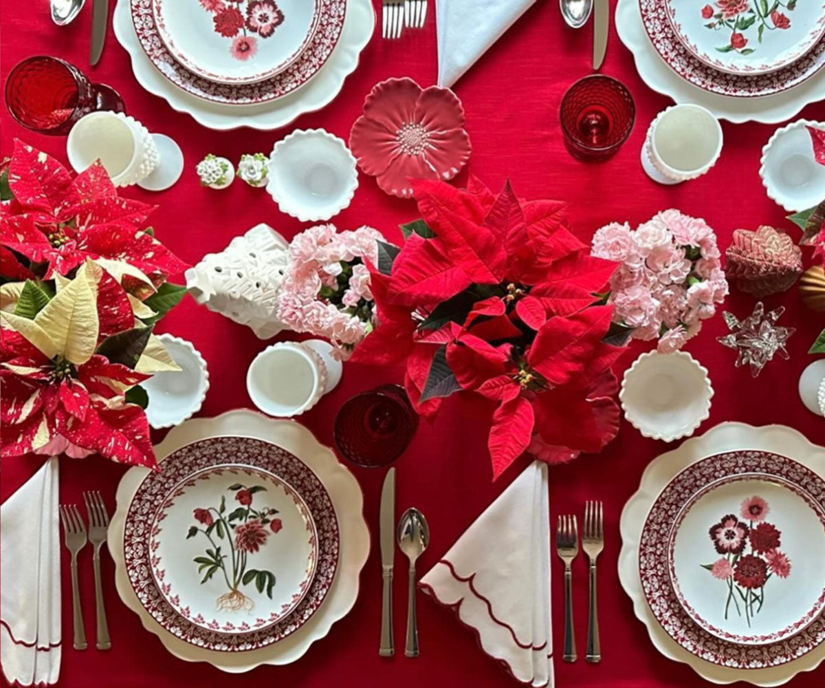 White Embroidered Napkins