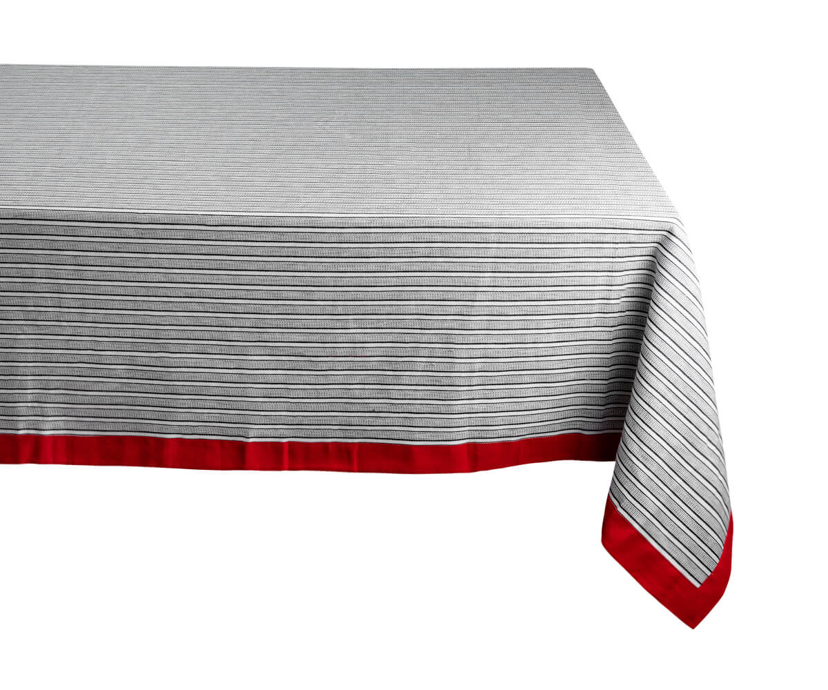 Cloth Tablecloths - Striped Tablecloth