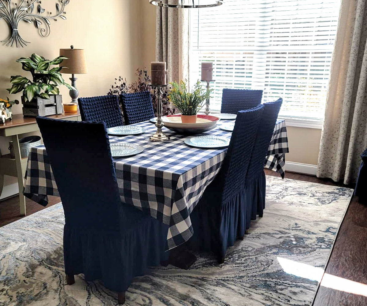 Cotton Tablecloths - Plaid Cloth Tablecloths
