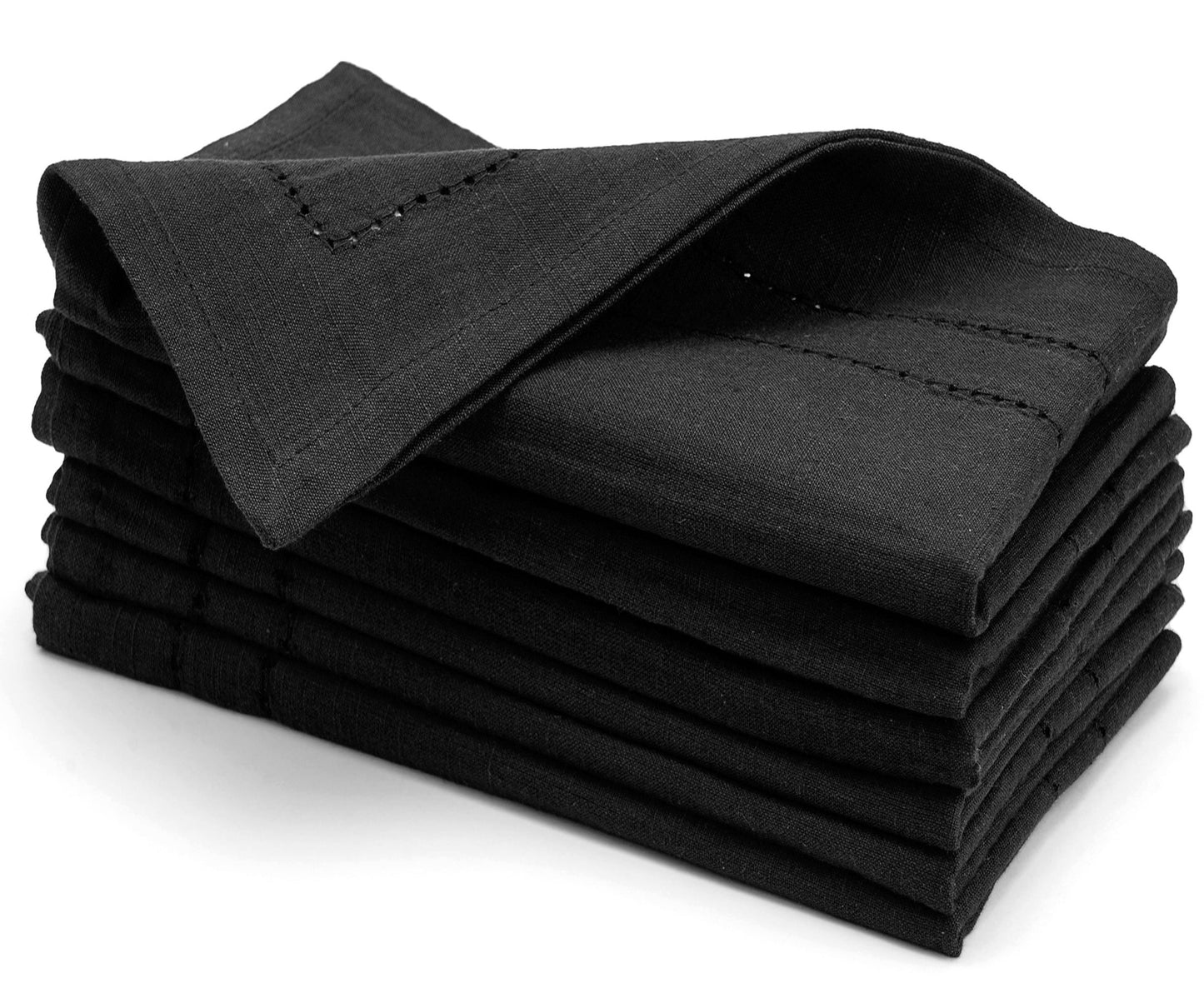 Cloth Dinner Napkins for Wedding Reception - Ivory, Red, Blue, Black, Navy, Green