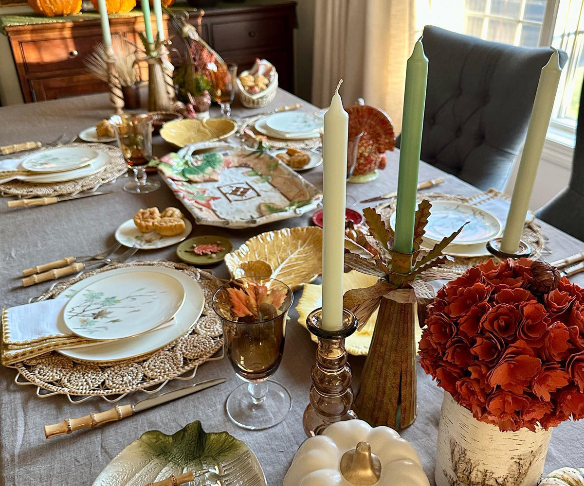 Plain Linen Rectangle Tablecloth