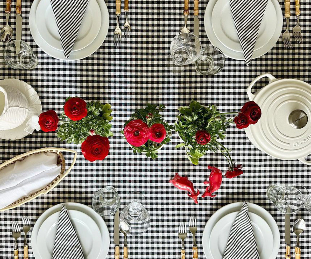 Gingham Tablecloth - Checkered Tablecloth