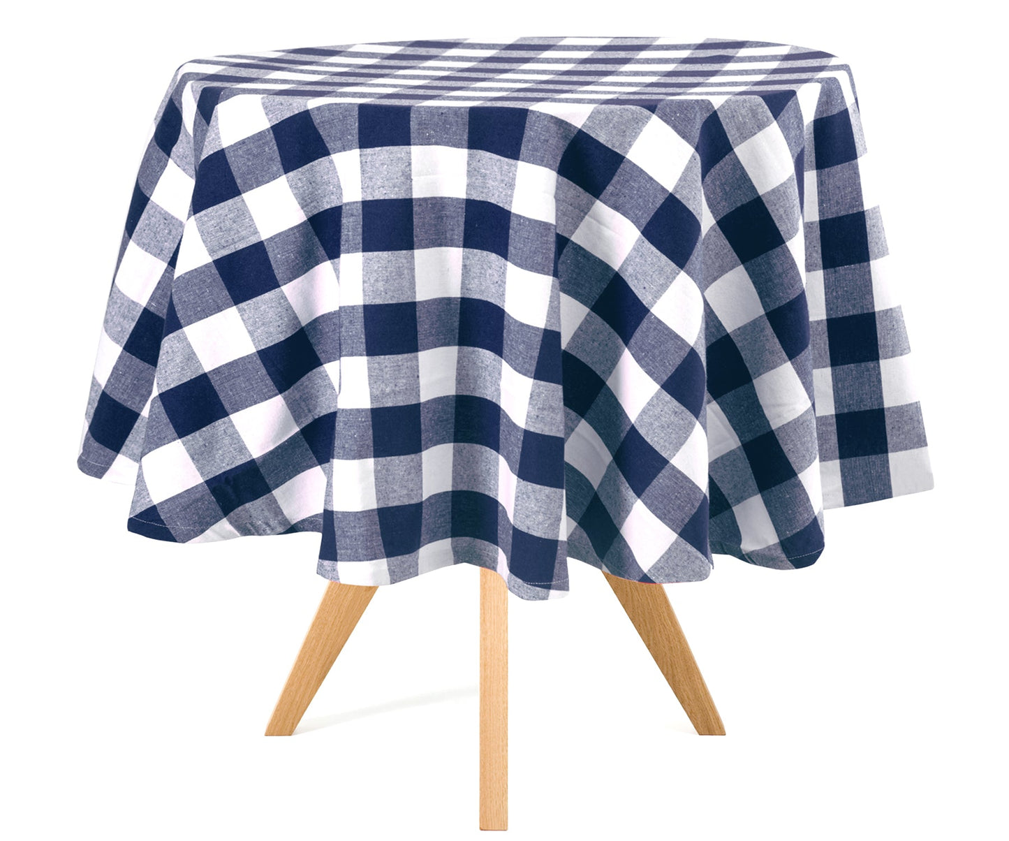 Round Tablecloth - Buffalo Plaid Table cloths
