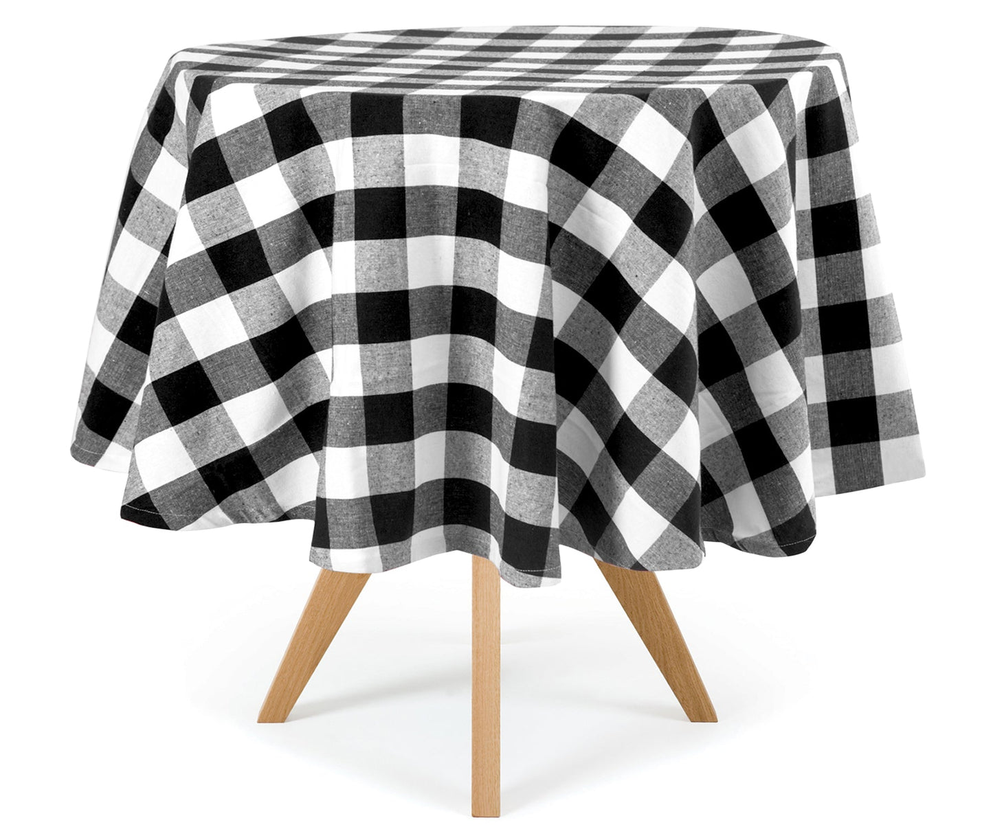 Round Tablecloth - Buffalo Plaid Table cloths