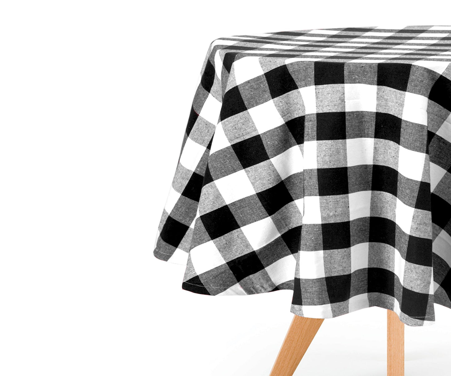 Round Tablecloth - Buffalo Plaid Table cloths