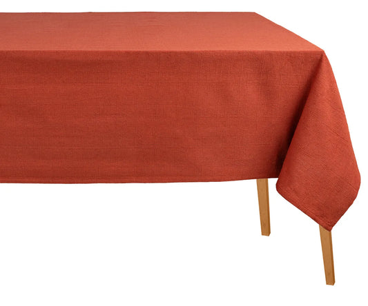Rust Colored Tablecloth
