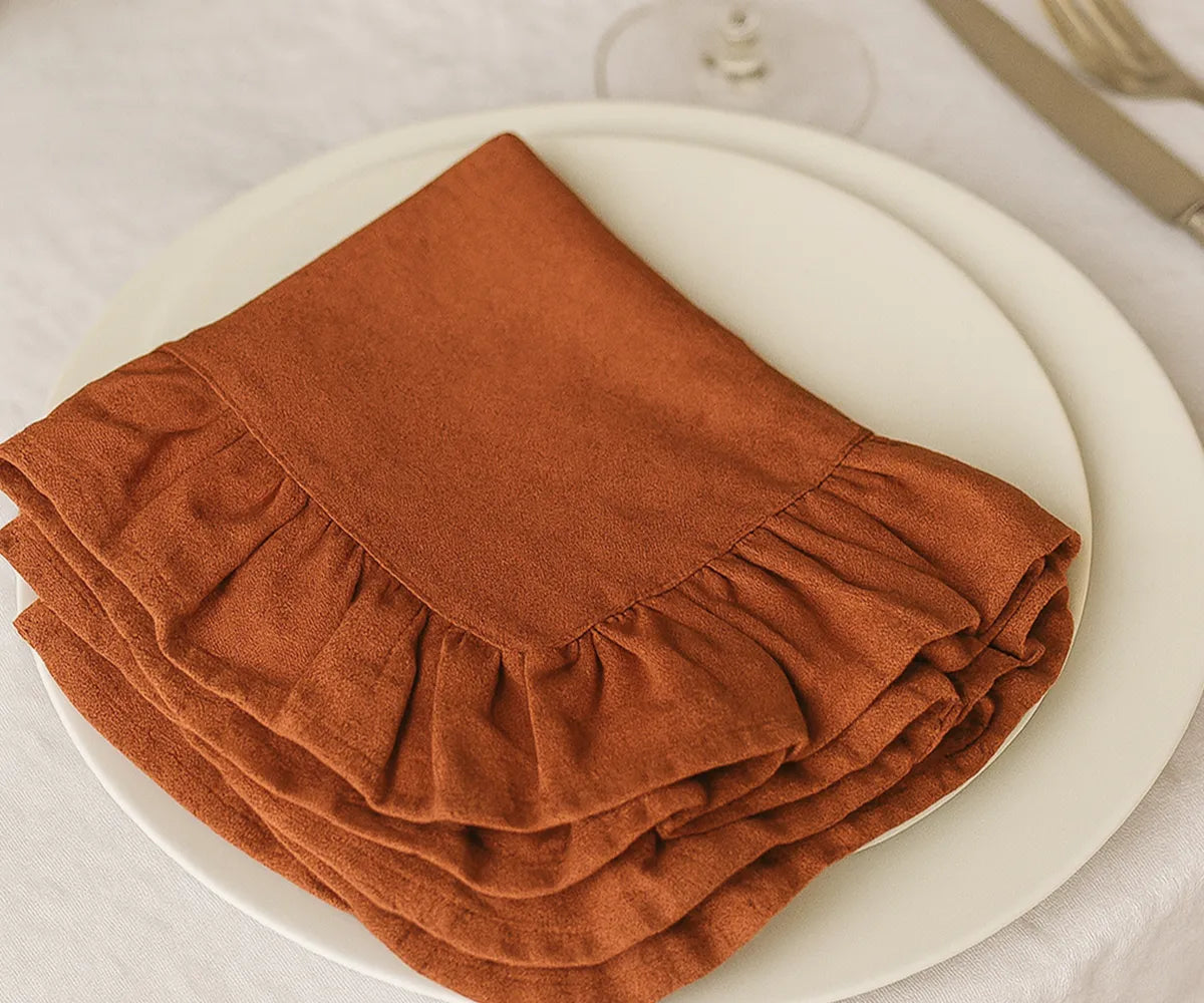 Rust Colored Napkins