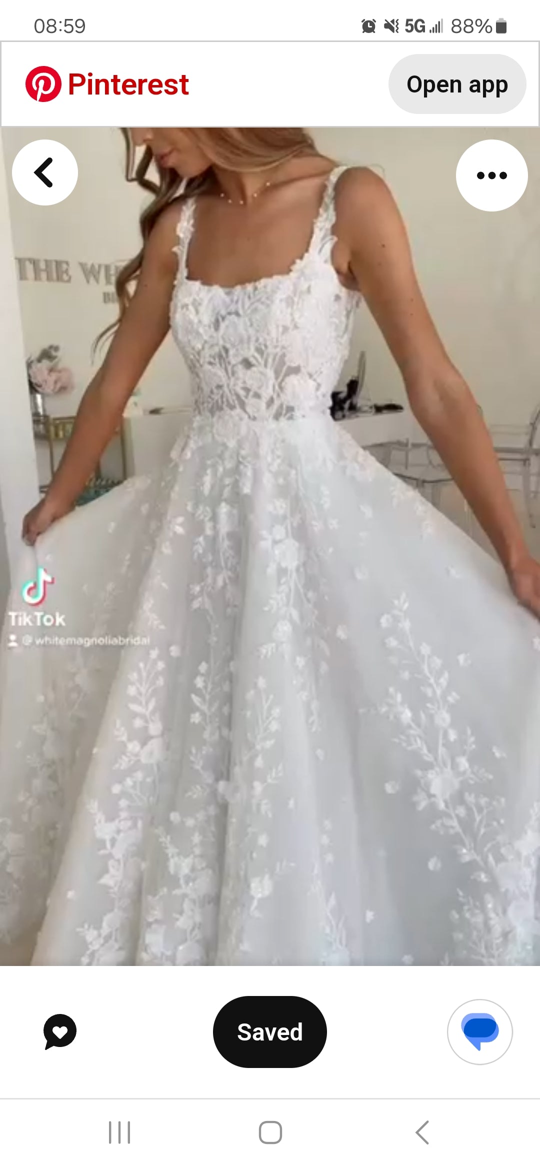 Victoria's Custom Gown