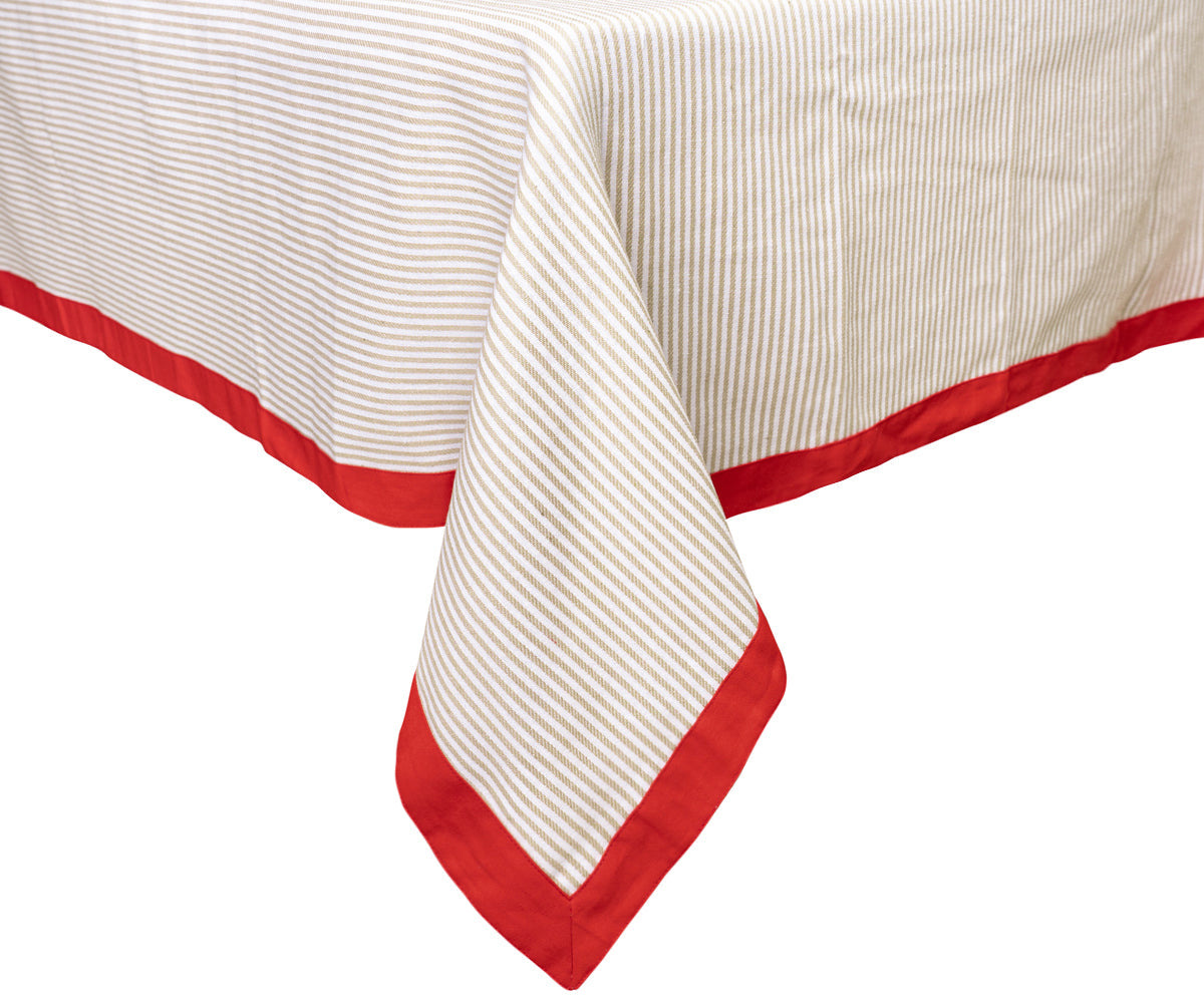 Cloth Tablecloths - Striped Tablecloth