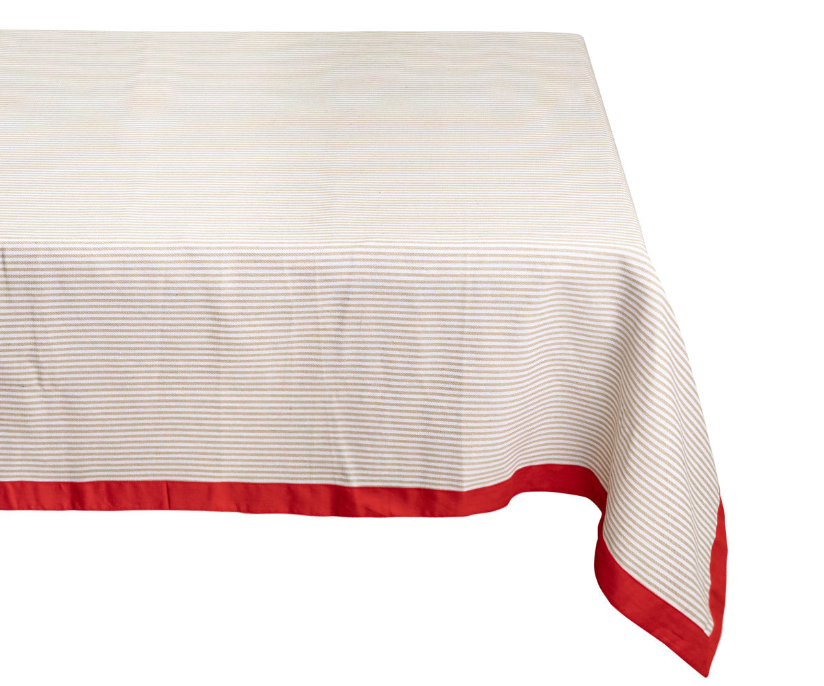 Cloth Tablecloths - Striped Tablecloth