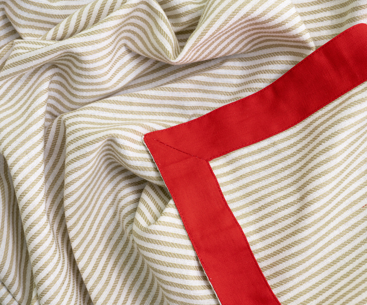 Cloth Tablecloths - Striped Tablecloth