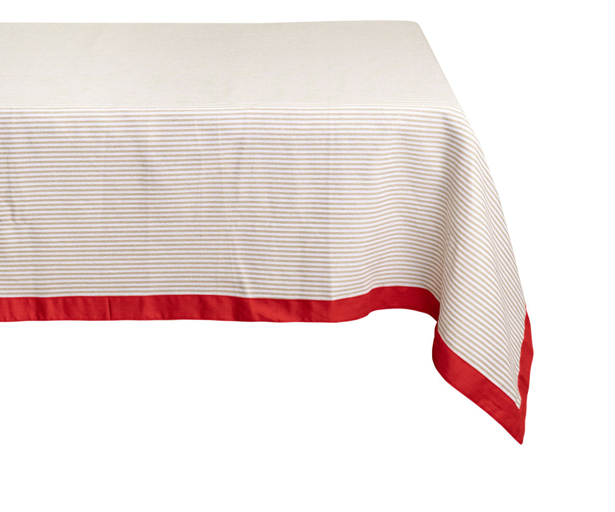 Cloth Tablecloths - Striped Tablecloth