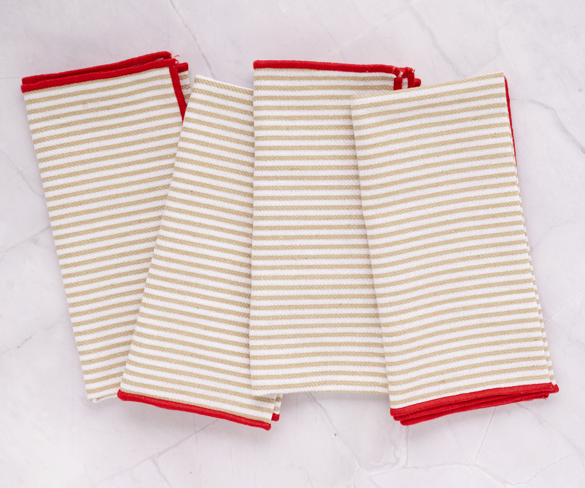 Beige Cloth Napkins
