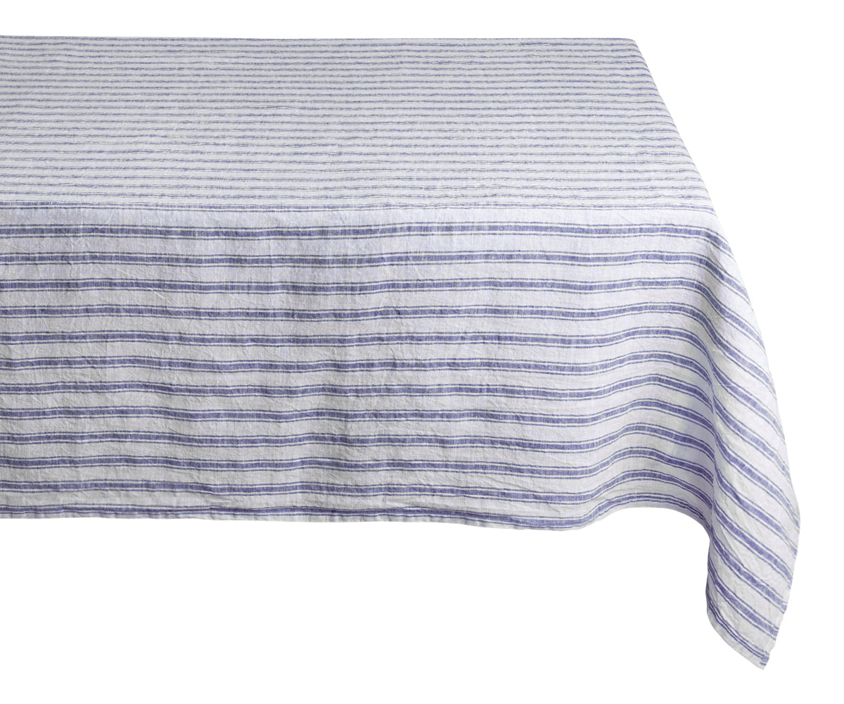 Linen Tablecloth - Striped Tablecloths