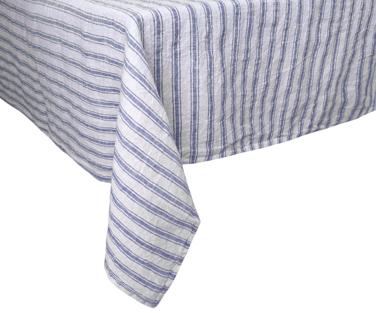 Linen Tablecloth - Striped Tablecloths