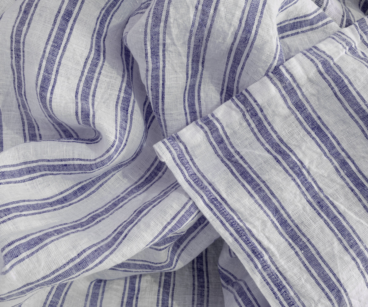 Linen Tablecloth - Striped Tablecloths