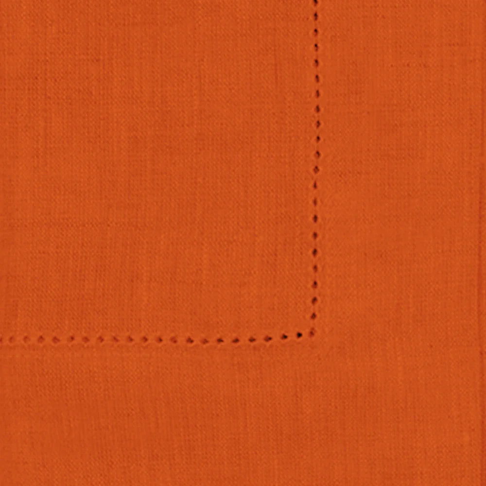 Tangerine Linen Napkins