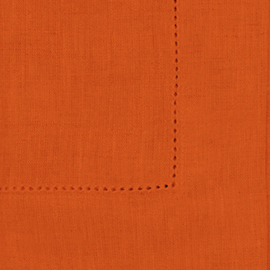 Tangerine Linen Napkins