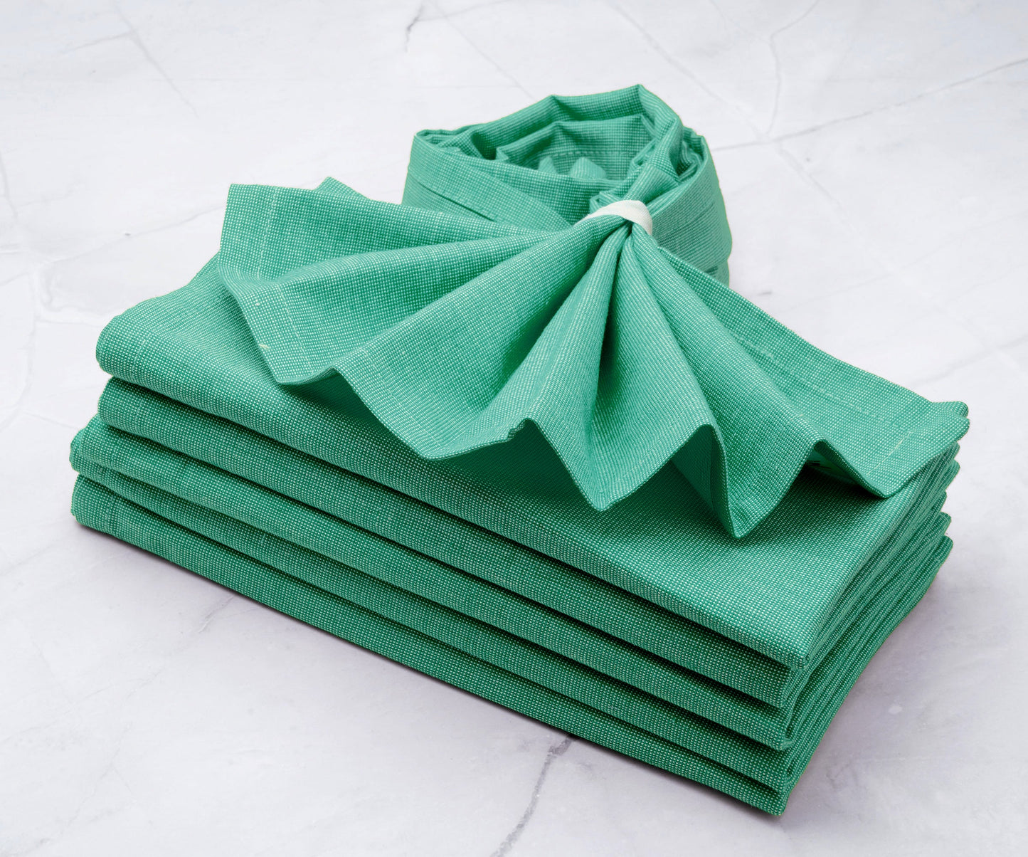 Green Cotton Napkins