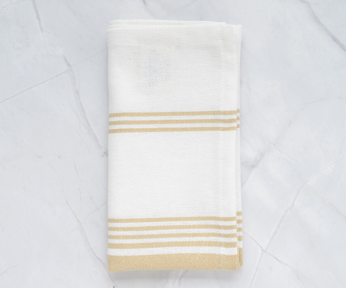 Striped Napkins - Cloth Napkins Set of 6
