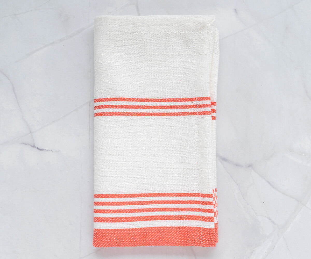 Striped Napkins - Cloth Napkins Set of 6