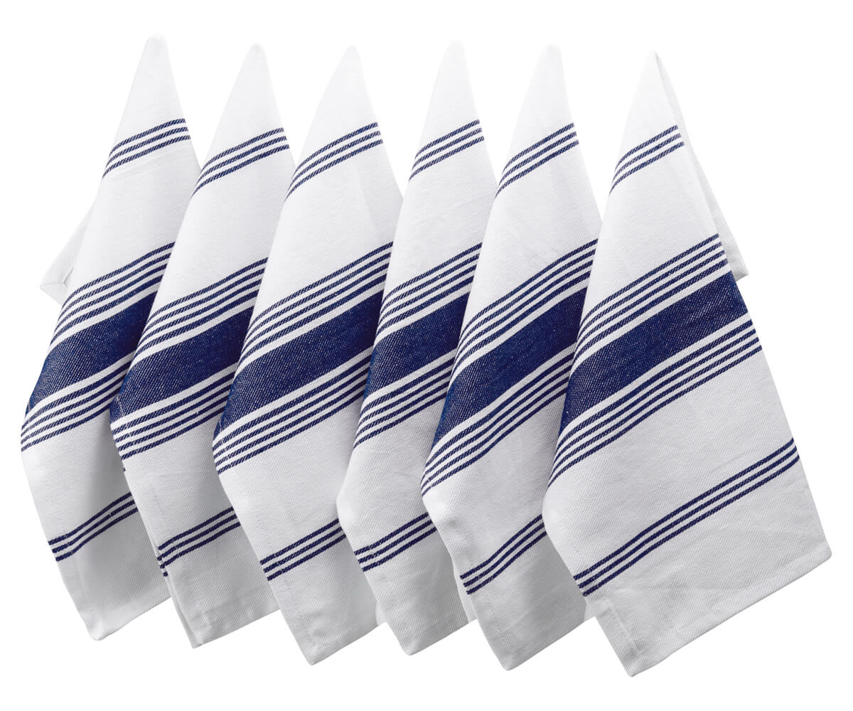 Striped Napkins - Cloth Napkins Set of 6