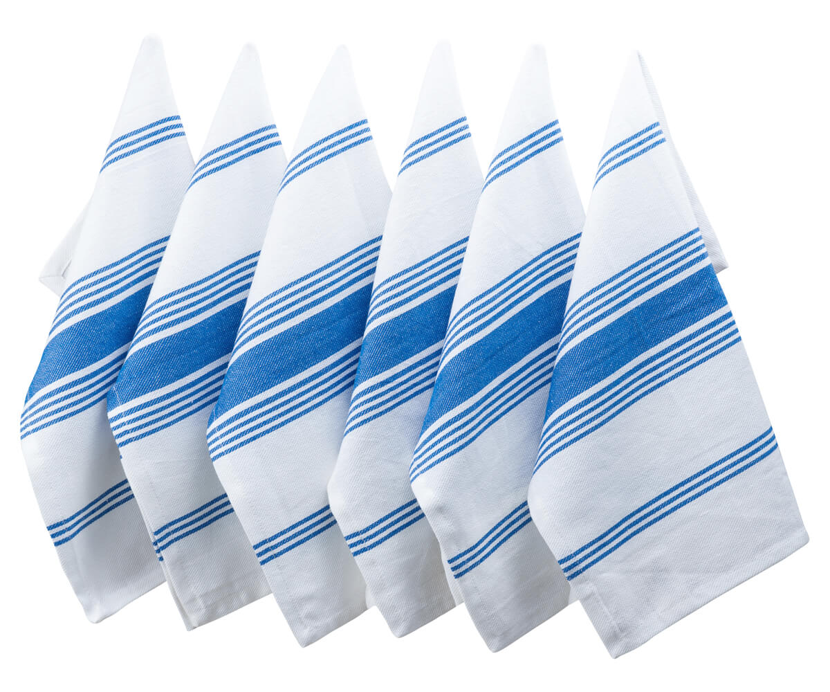 Striped Napkins - Cloth Napkins Set of 6