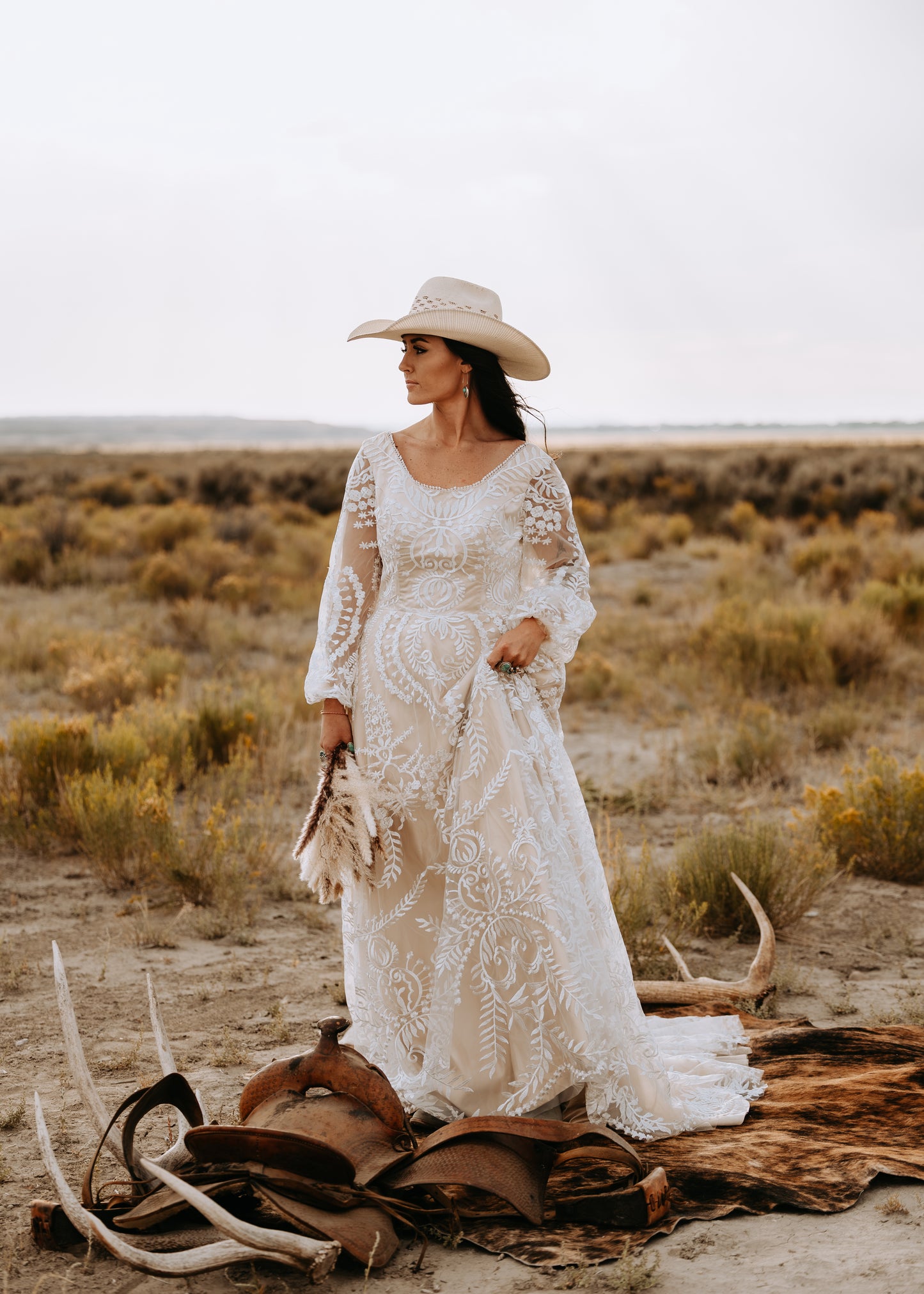 The Jane Gown-Custom Lace Wedding Dress