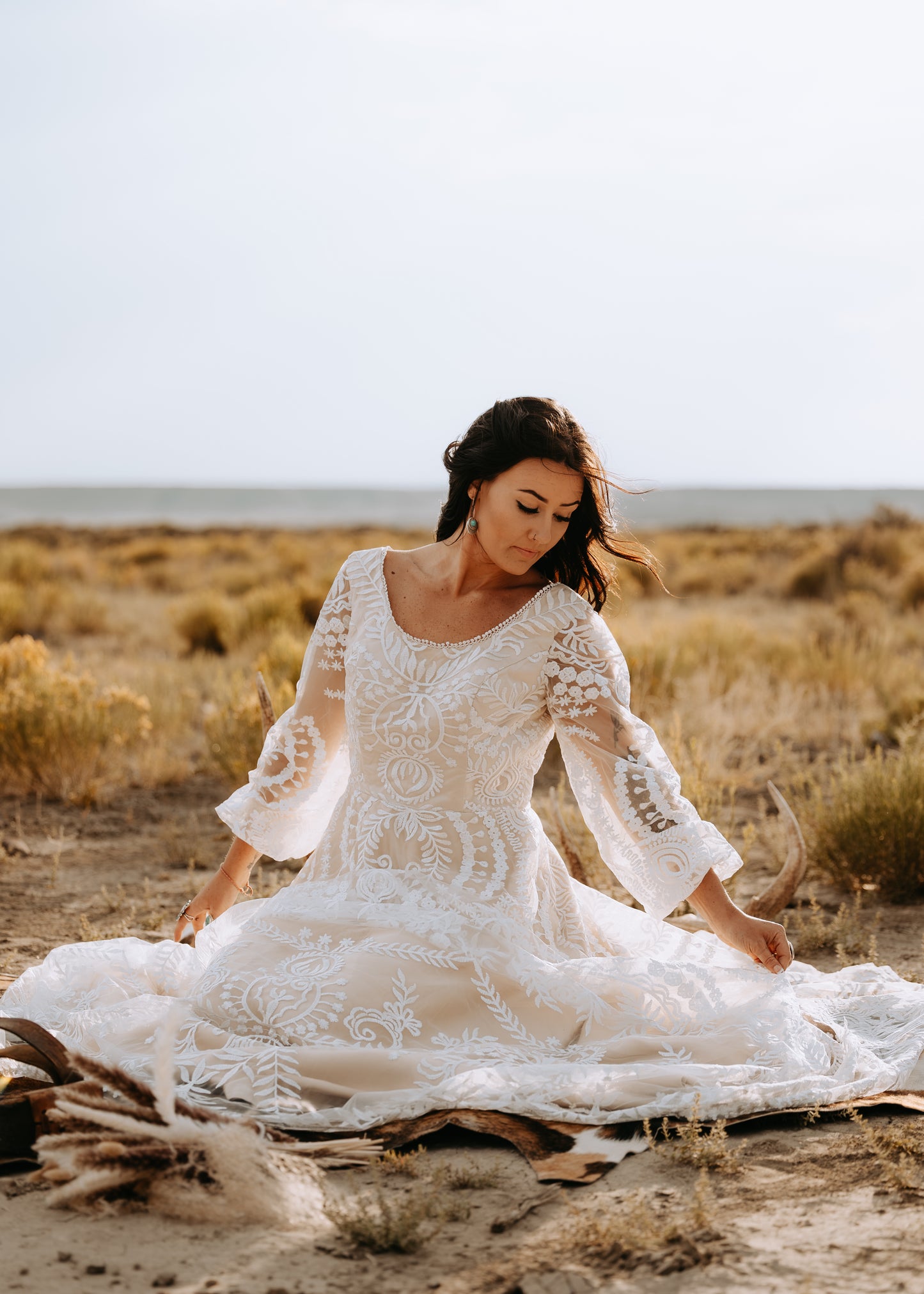 The Jane Gown-Custom Lace Wedding Dress