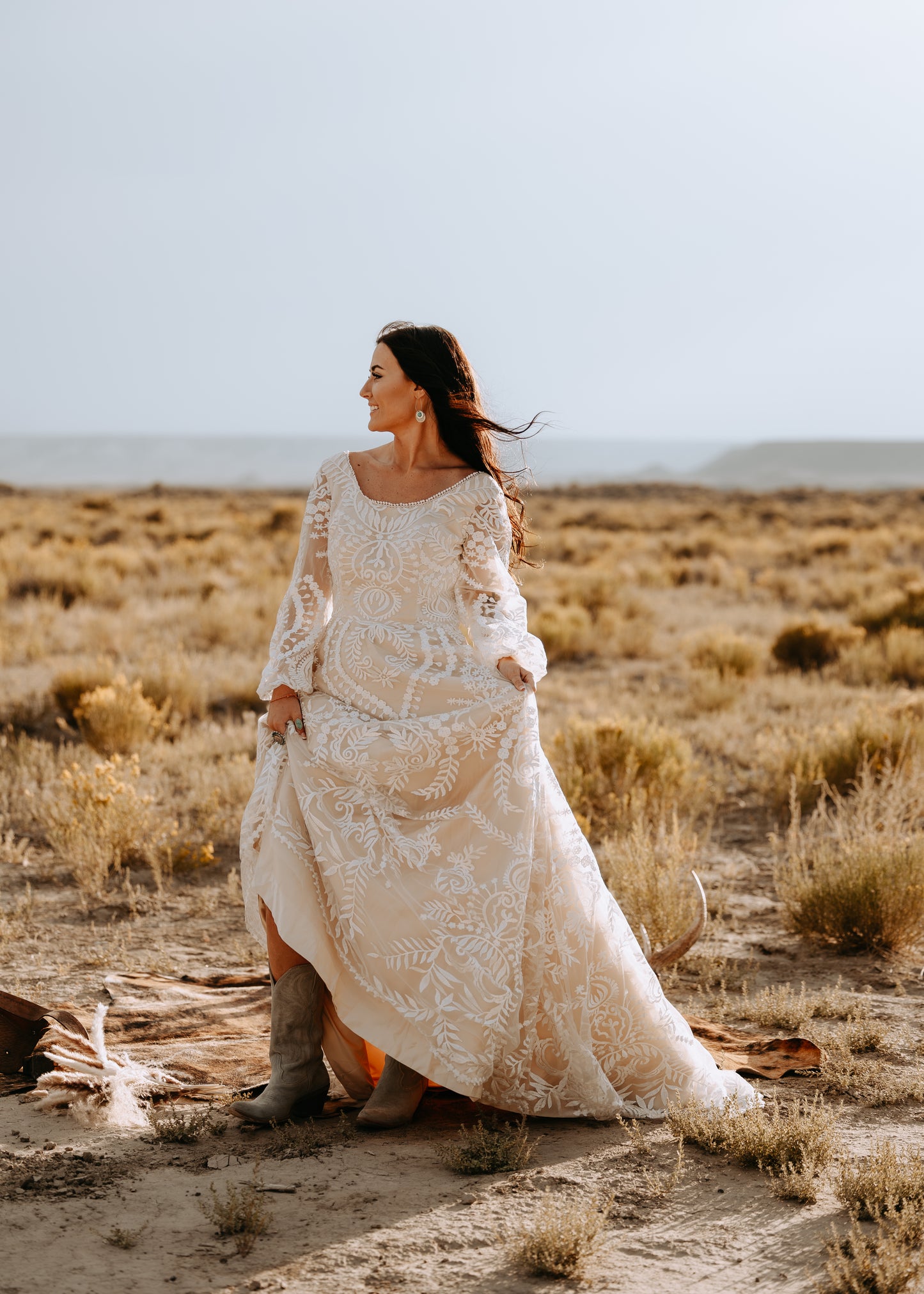 The Jane Gown-Custom Lace Wedding Dress