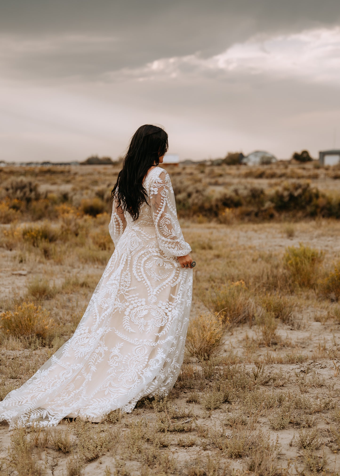 The Jane Gown-Custom Lace Wedding Dress