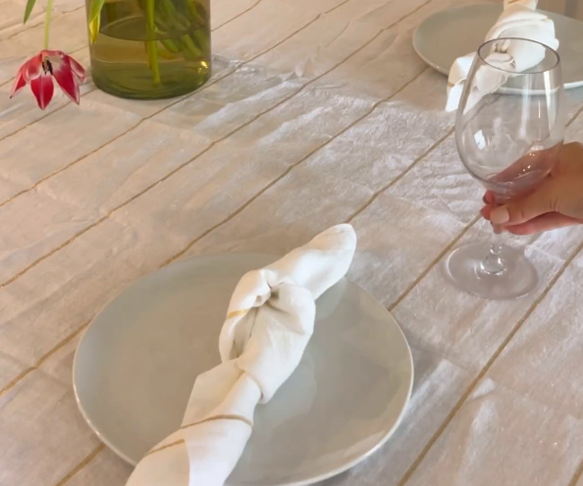 Rectangle Tablecloth - Linen Tablecloth