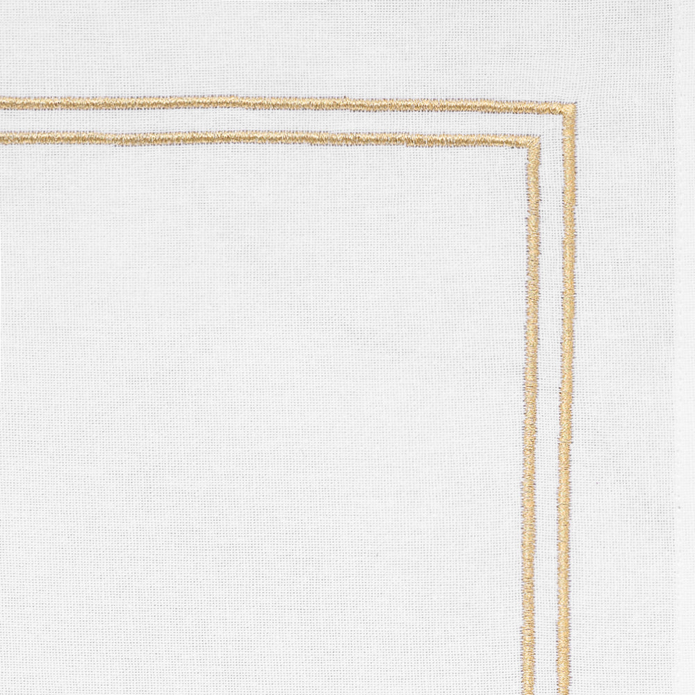 Embroidery Napkins - Black Dinner Napkins