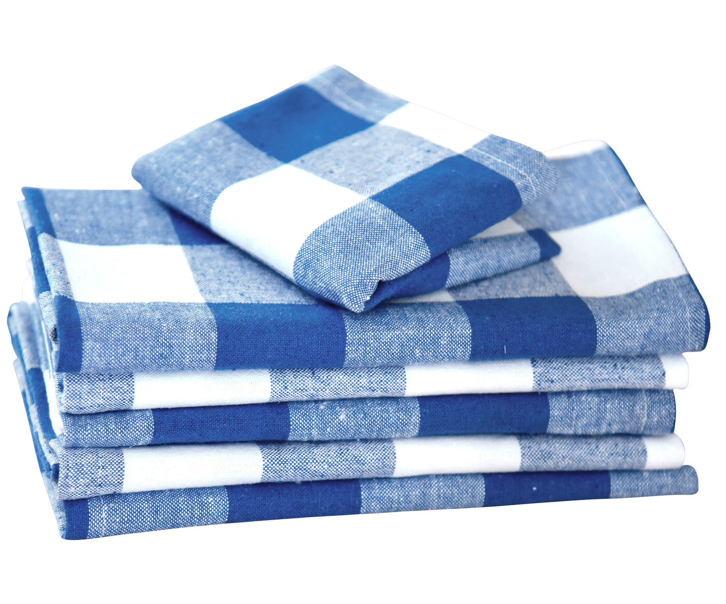 Cotton Napkins - Plaid Cloth Napkins