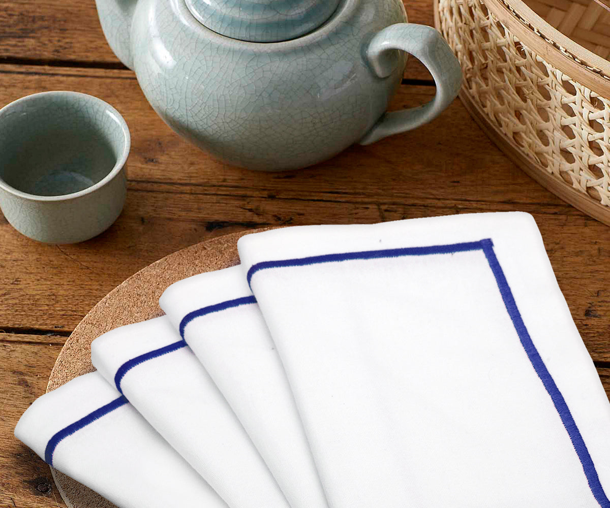Dinner Napkins - White Cotton Napkins