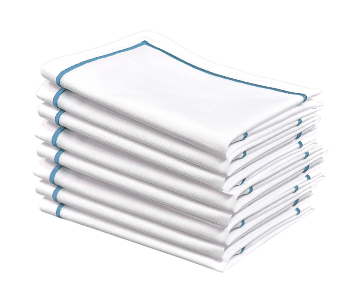 Dinner Napkins - White Cotton Napkins