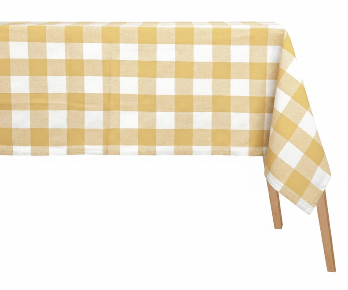 Cotton Tablecloths - Plaid Cloth Tablecloths