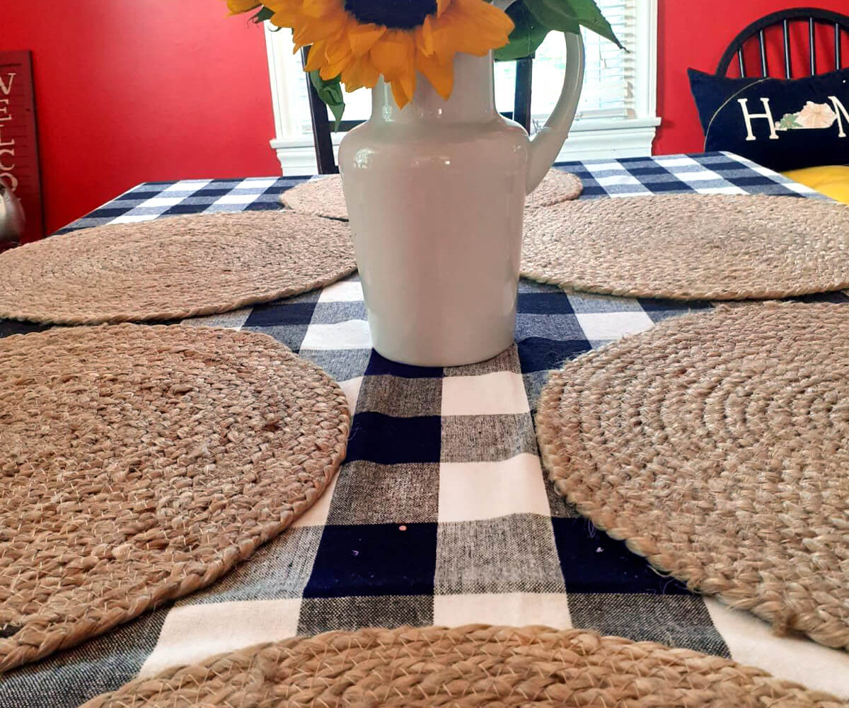 Cotton Tablecloths - Plaid Cloth Tablecloths